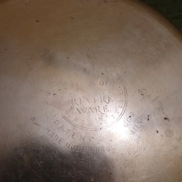 REVERE WARE Vintage 2 Qt Stainless Saucepan Copper Bottom - Picture 12 of 13